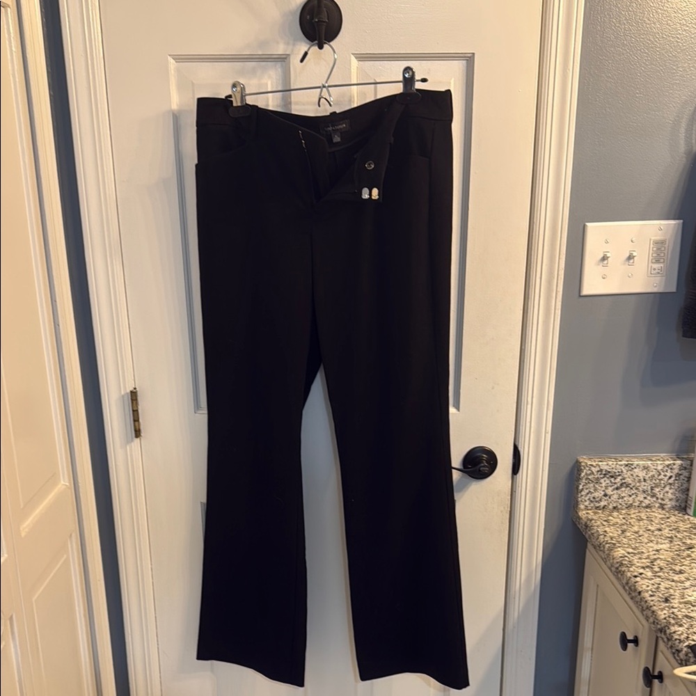 Lord & Taylor Classic Black Trousers